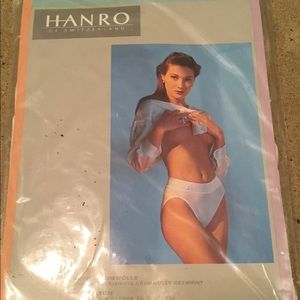 NIP HANRO Cotton Panties Size Small